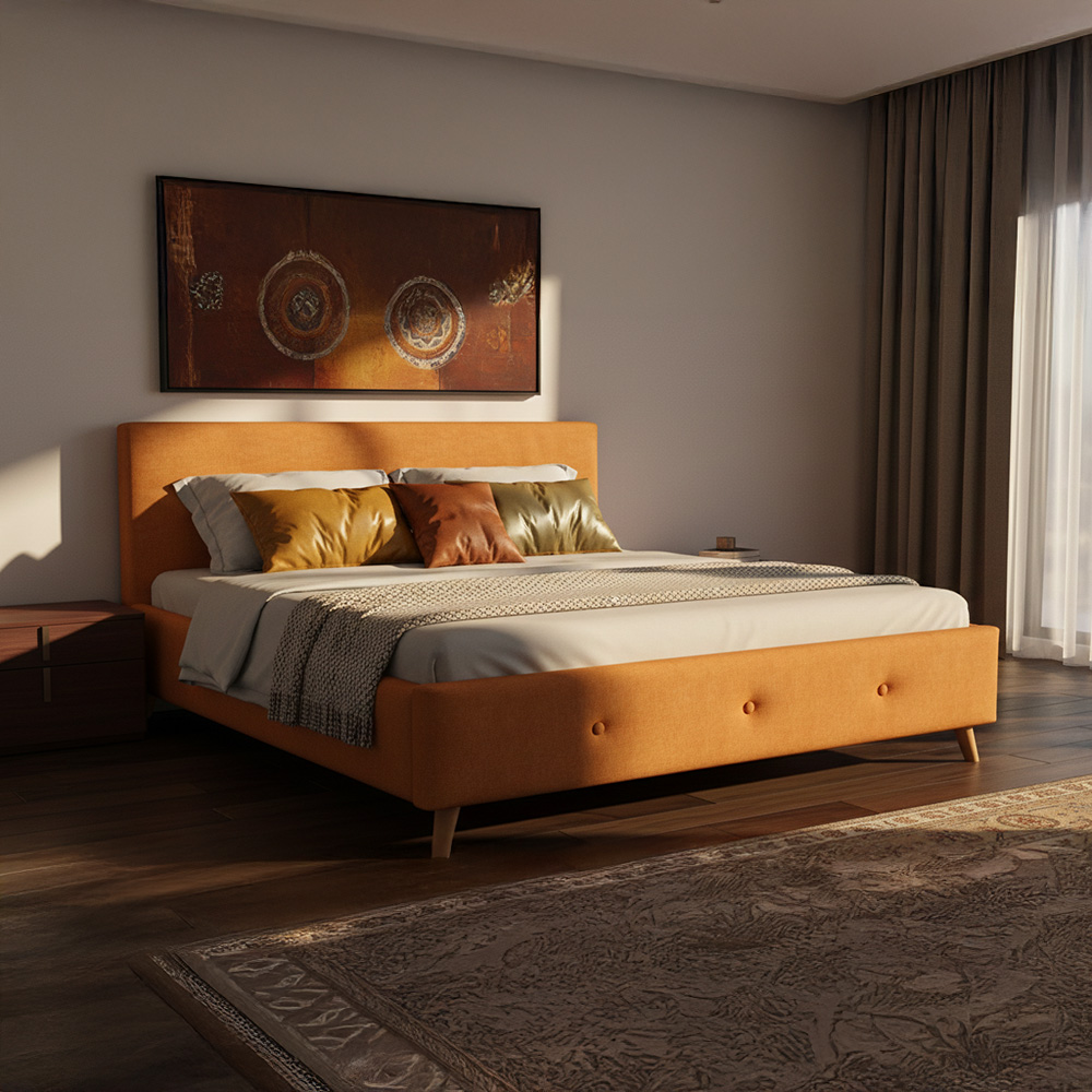 MODTUF Queen size Bed-Apricot